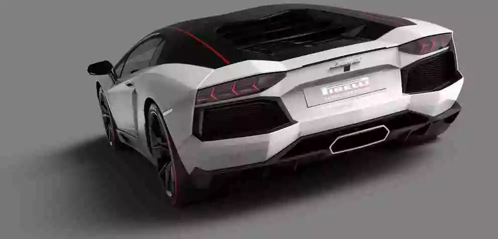 Lamborghini Aventador Pirelli Rent Dubai 